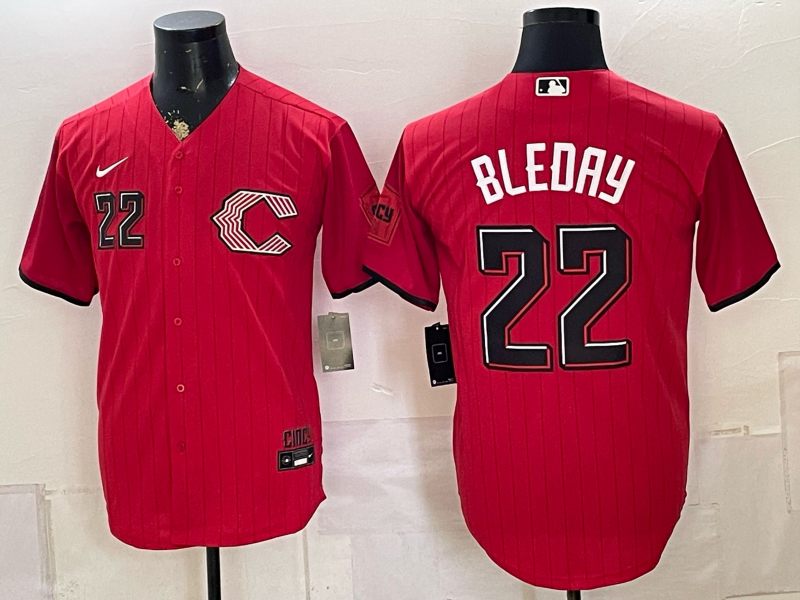 Men Cincinnati Reds #22 Bleday red Nike 2026 MLB Jersey 0815001